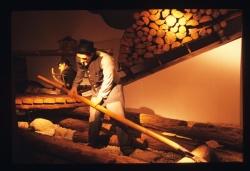 Darstellung der Holztrift in einer früheren Ausstellung (Foto: Archiv WGM)
