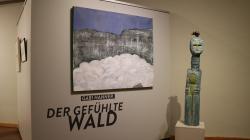 In der Ausstellung "Der gefühlte Wald" hätte Gabi Hanner Skulpturen und Gemälde gezeigt. Foto: Gregor Wolf